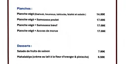 Menu estival